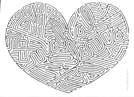 heartsamaze, 9"x12", marker on Aquabee Super Deluxe 93-lb Sketch paper